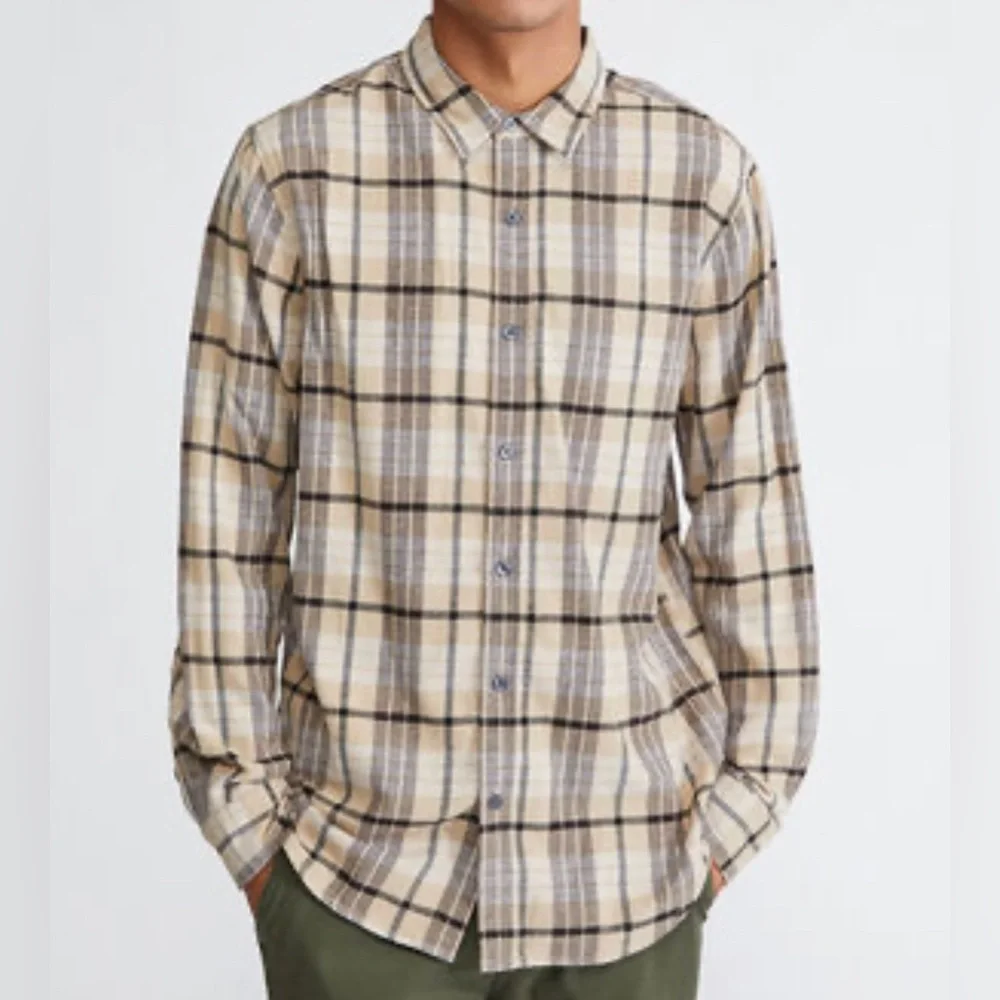 PacSun Oliver Classic Plaid Flannel Shirt Men's Size Small
